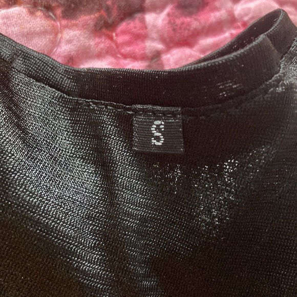 SheIn black and silver sheer sequin dress Small - Picture 8 of 9